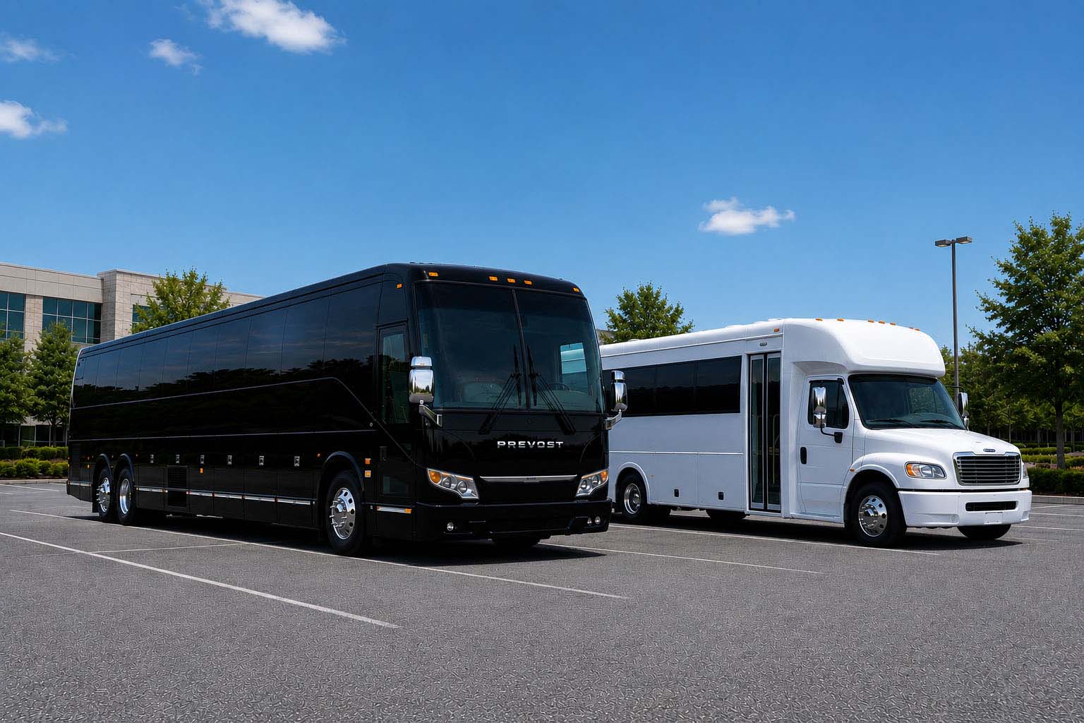 Charter bus rental in Madison, MS